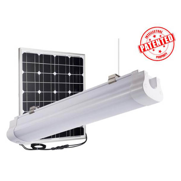 All In Two Solar Batten Light