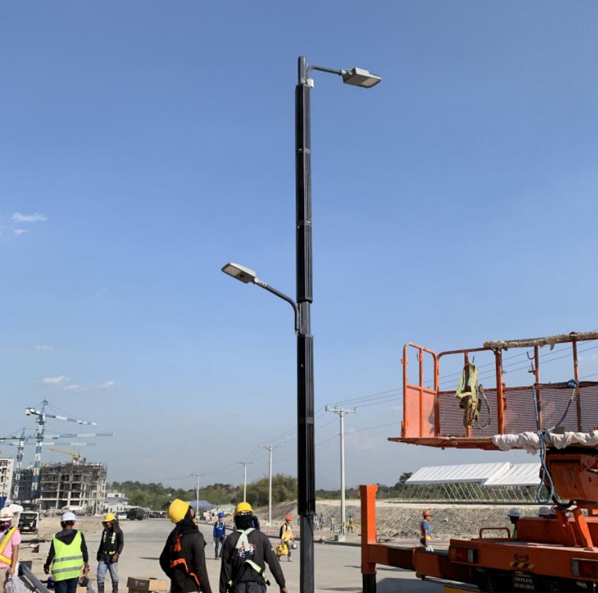 solar cylinder modular for street light