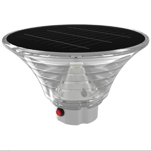 colorful solar garden light