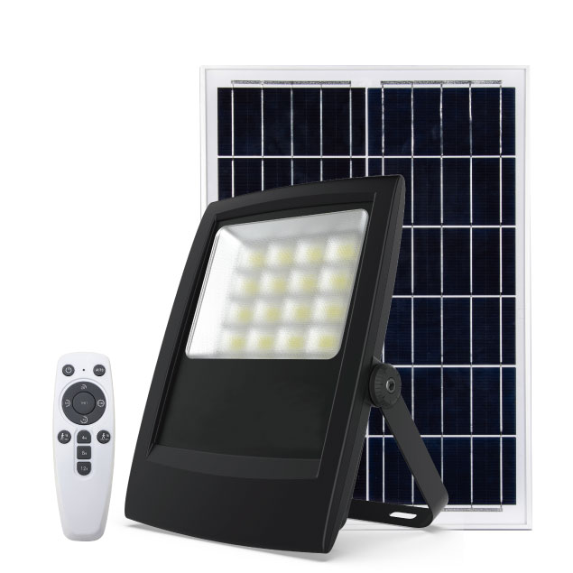 solar flood light with motion sensor